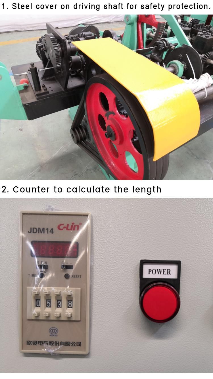 CS-a Type Positive and Negative Twist Barbed Wire Machine