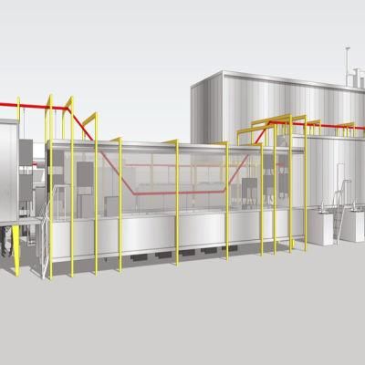 Metal Surface Treatment Electrophoretic Painting Line for Car Industry