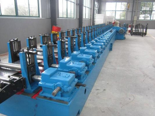 Steel Stainless Steel Aluminum Scaffold Plate Roll Forming Machine Walk Plate Roll Former