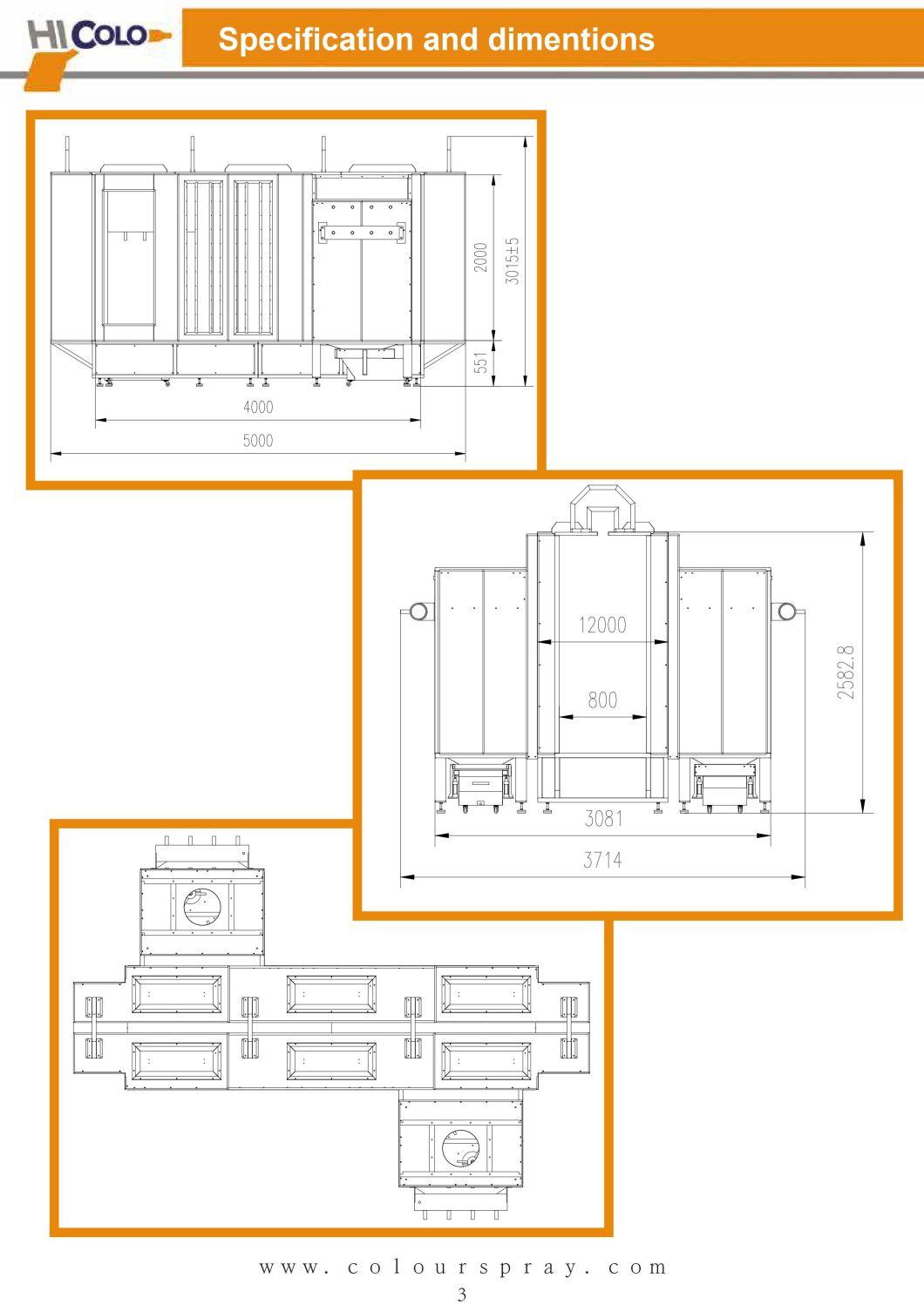 Industrial Powder Coating System Filter Recovery System