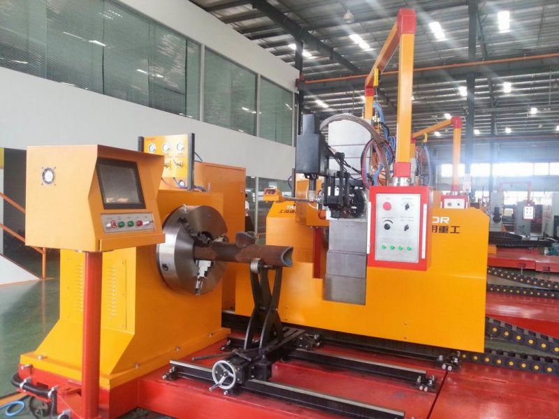 Plasma and Flame 3D CNC Pipe Profile Bevel Cutting Machine