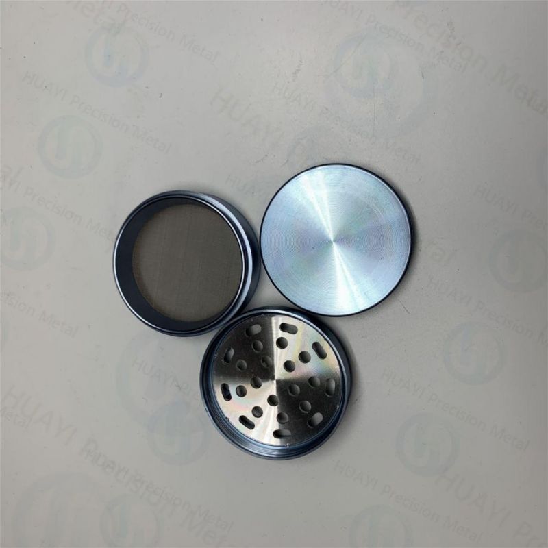 Custom Green Powdered Polishing Aluminum CNC Machining Parts