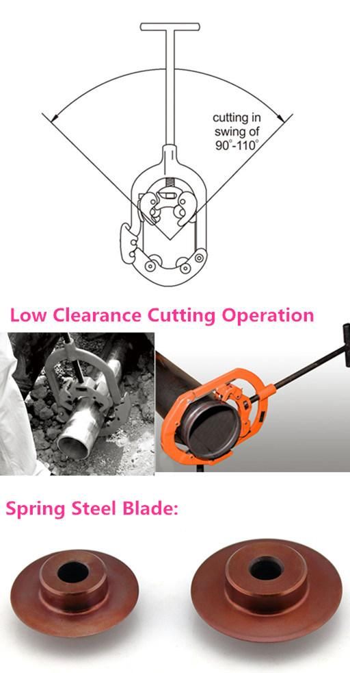 Manual Tools Metal Pipe Cutter 2 1/2 Inch