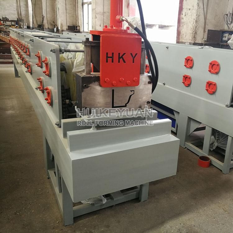 Rain Gutter Roll Forming Making Machine for Steel Structure