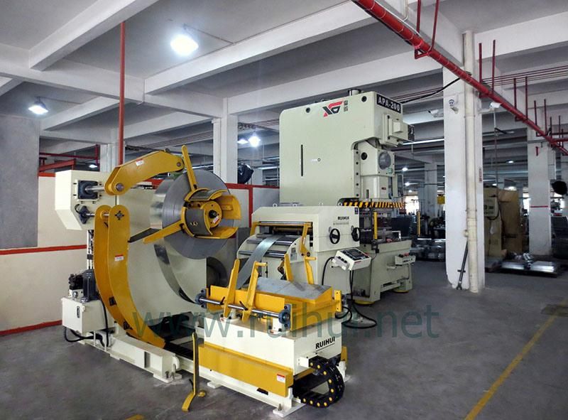 Coil Decoiler Straightener Feeder System/Nc Straightener Decoiler Help to Pressing Car Parts of BMW Brilliance (MAC2-800)