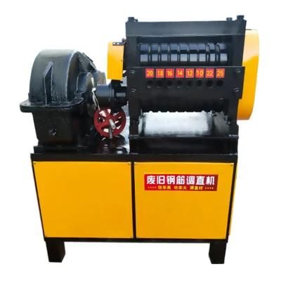 Portable High Efficiency Waste Steel Bar Straightening Machine for Sale