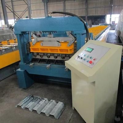 Cutter Heat Treatment Floor Decking Roll Forming Machine