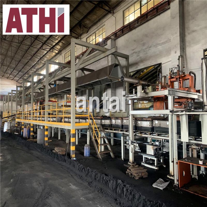 Automatic Horizontal Clay Green Sand Molding Casting Machine