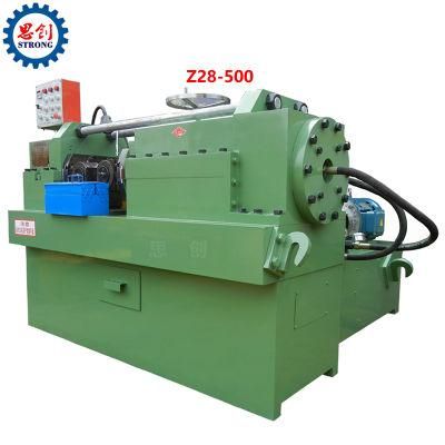 Rebar Steel Bar Rod Pipe Nipple Anchor Screw Spoke CNC Threading Rolling Making Machine