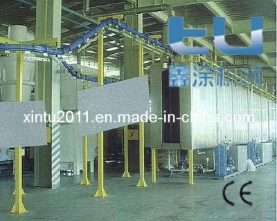 Automatic MDF Board Multi Color Powder Coating Line