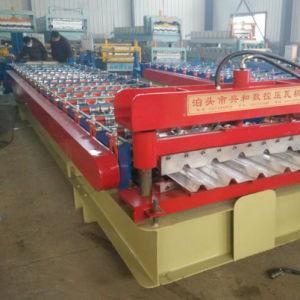 Trapezoidal Profile and Ibr Steel Roll Forming Machine for Roofing Sheet