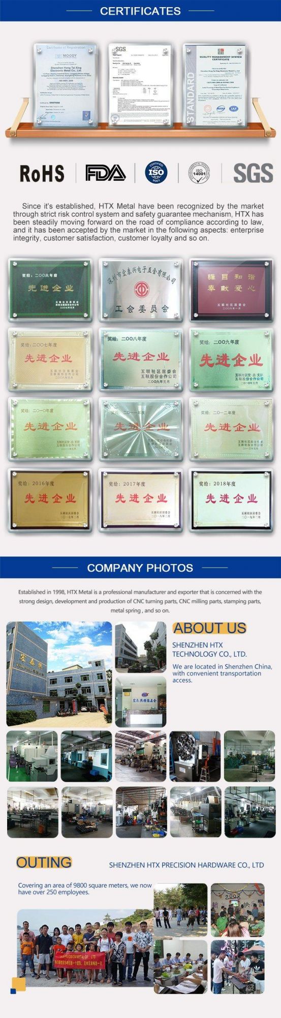 Custom OEM CNC Machining PC Precision Medical Parts for Medical Equipment