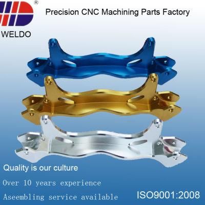 Sandblast Anodize Precision Aluminum CNC Milling Machining Parts