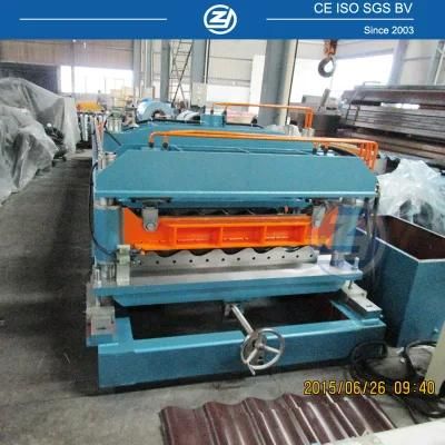 Color Steel Roof Panel Tile Making Metrocopo Roll Forming Machine