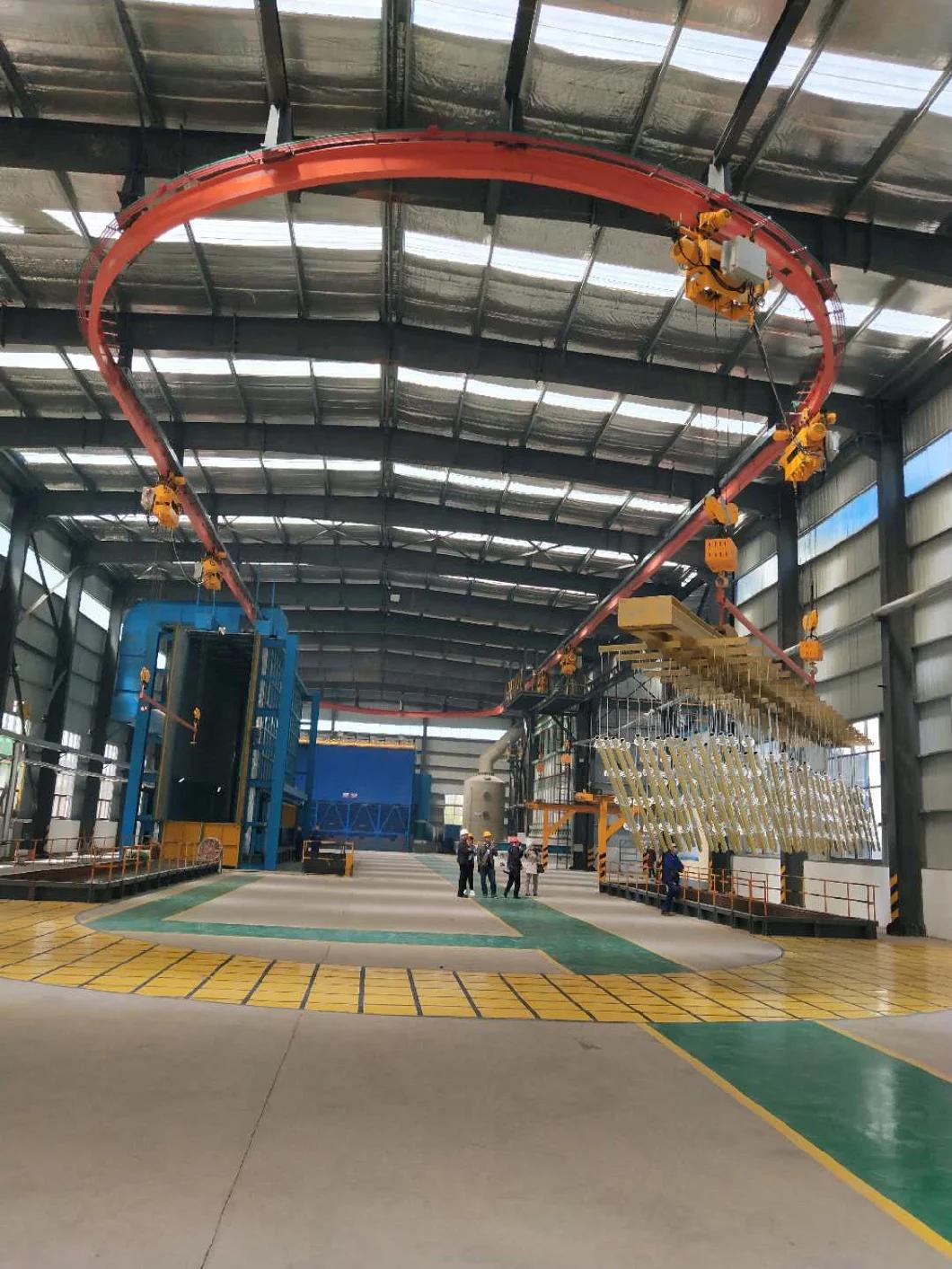 Full and Semi Automatic Hot DIP Galvanizing Plant for Steel Construction HDG Zinc Coating Production Line