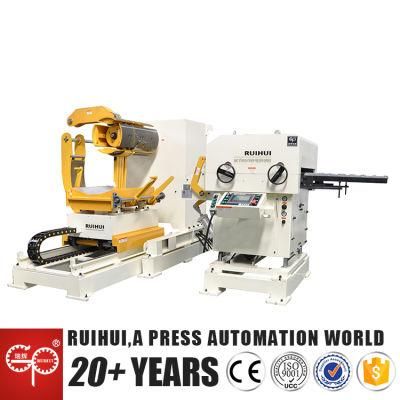 3 in 1 Uncoiler Straightener and Feeder Machine for Punch Production Line (MAC2-800)