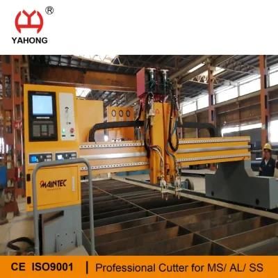 Heavy Duty Gantry CNC Plasma Flame Cutter with Plasma Power Source 200A 300A 400A