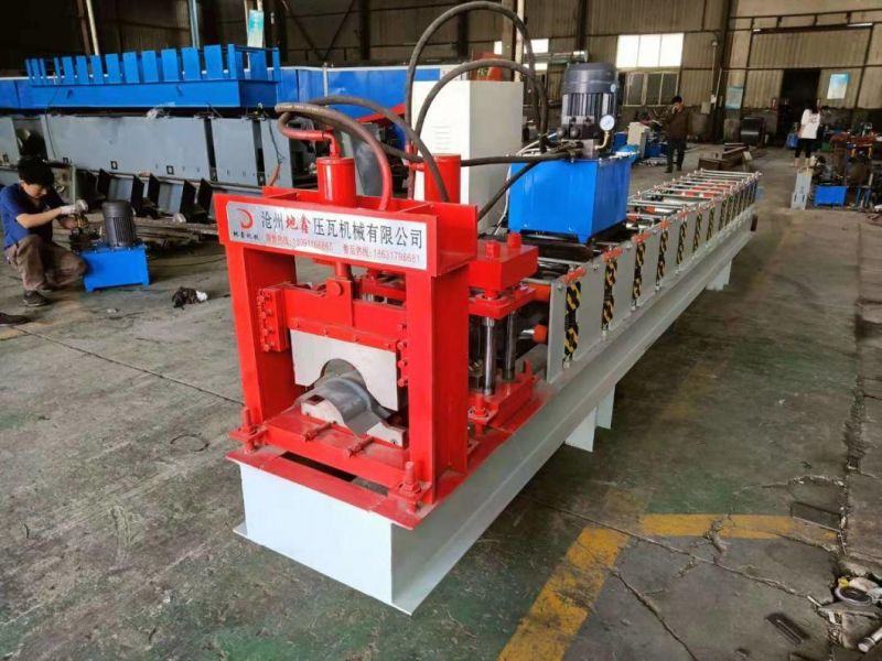 Roof Ridge Cap Tile Making Roll Forming Machine/Roof Ridge Tiles Building Materials Machinery