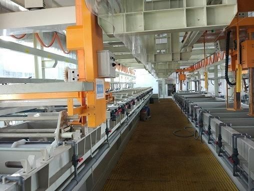Full Automatic Gold Plating Nickel Plating Chrome Electroplating Production Line