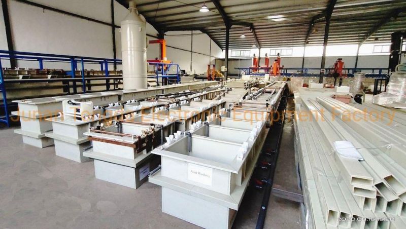 Zinc Plating Machine Alkaline or Acid Plating Equipment Plant