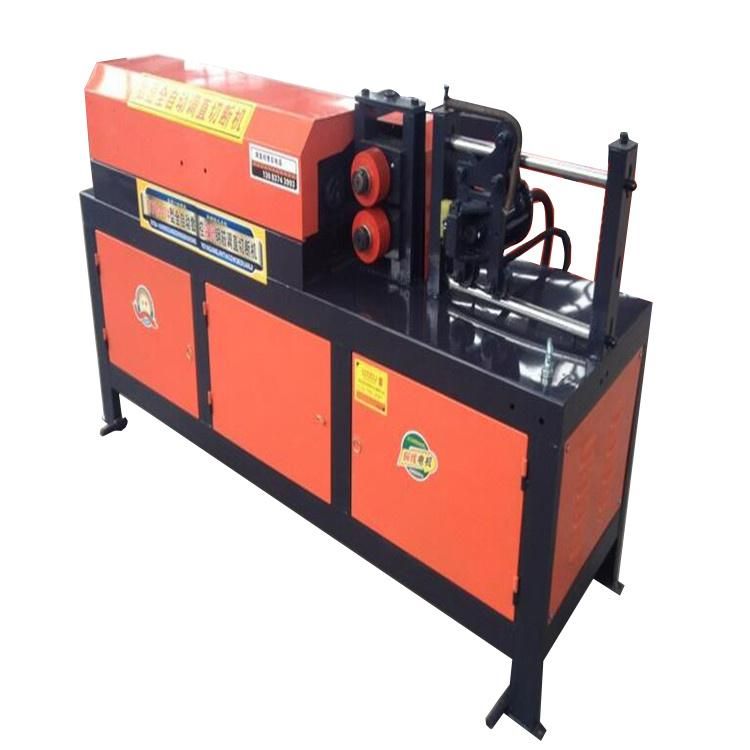 CNC Automatic Rebar Wire Straightener and Cutter Machine