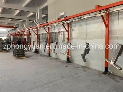 Powder Coating Line for Auto Parts with Spray Pretreatment System