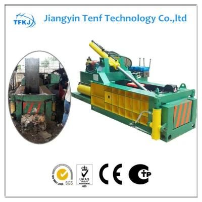 135t Pressure Push out Type Metal Scrap Recycling Machine