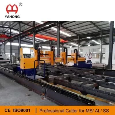 Heavy-Duty Gantry Flame Gas Cutting Machine for Thickness Plate 200mm