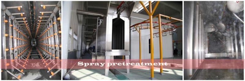 Steel Type Spray Pretreatment Powder Painting Line