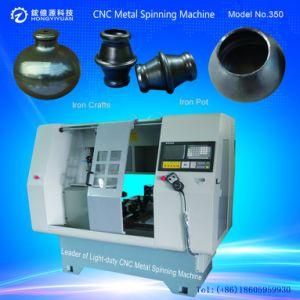 Mini Automatic CNC Metal Spinning Machine for Machine Part (Light-duty 350B-16)