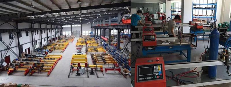 Light Gantry Plasma Cutting Machine Cutter Lathe Equip with Plama Cutter Cut Metal Plate/Sheet ODM Manufacturer