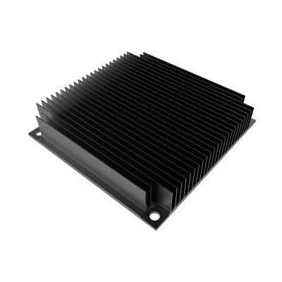 High Power Dense Fin Aluminum Heat Sink for Svg and Inverter and Welding Equipment and Apf and Radio Communications and Electronics and Power