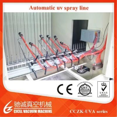 Dustfree UV Paint Line and Automatic UV Coating Plant Metallized Coating Machine