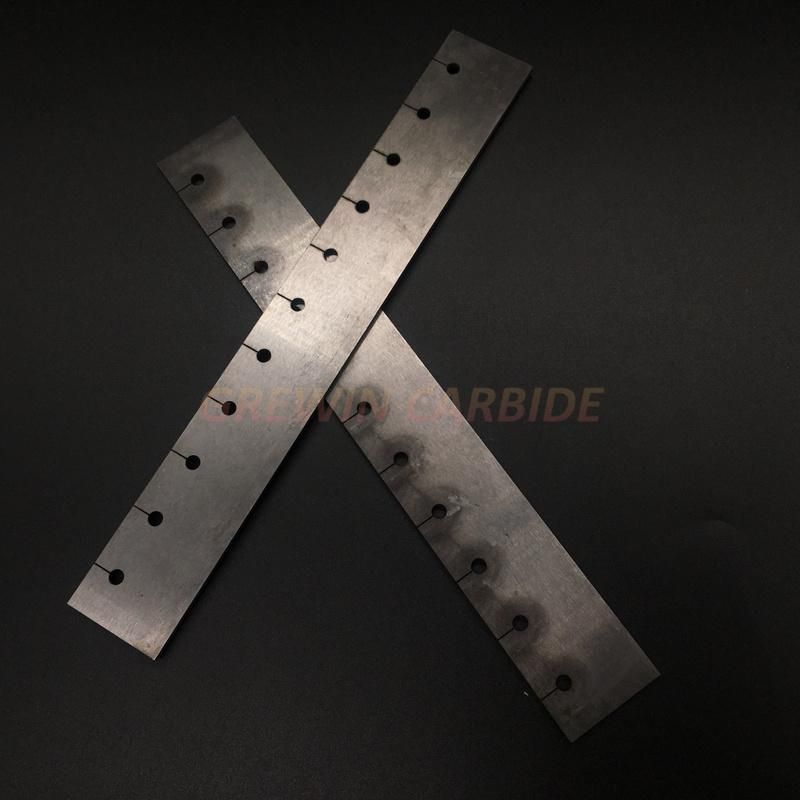 Gw Carbide - Preform Carbide Strip with Holes for Cutting Clothes