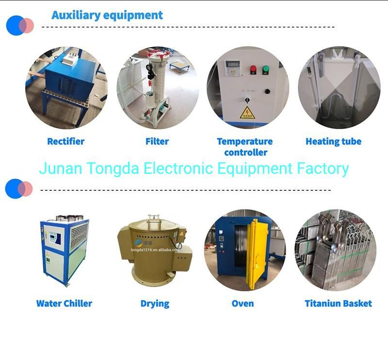 Tongda Automatic Electroplating Machine Copper/Nickel/Chrome Electroplating Line for Sale