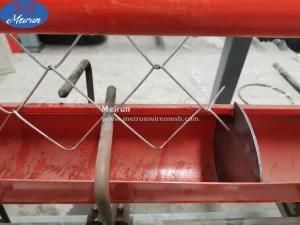 Fully Automatic Chain Link Fence Making Machine with Compact Roll