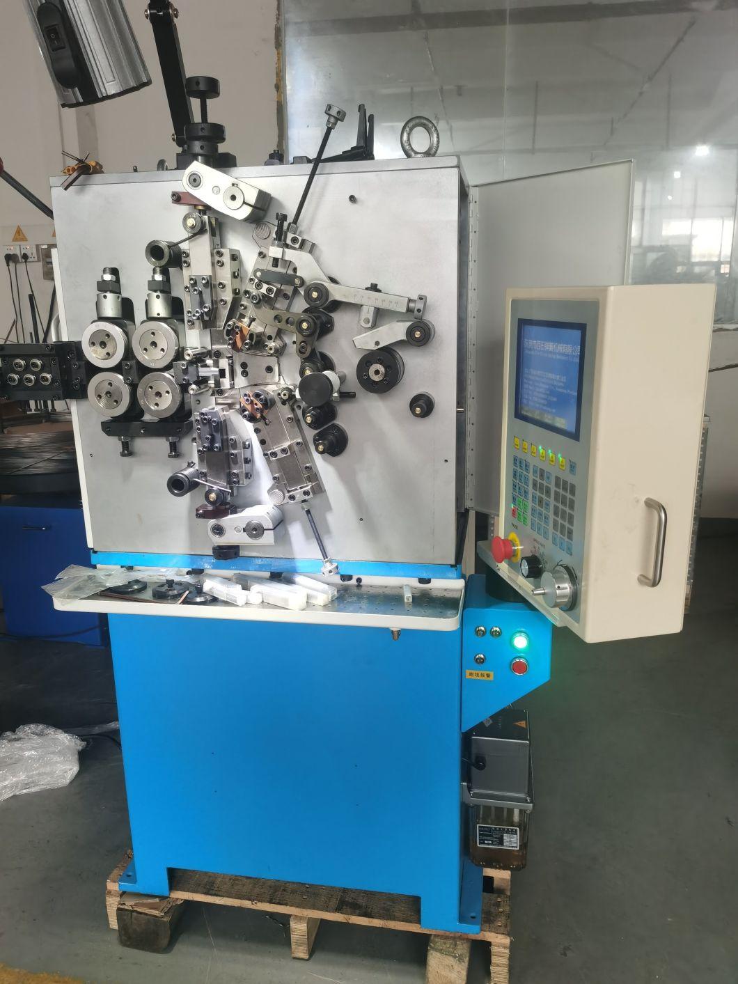 Hyd Spring Compression Machine & Spring Coiling Machine with Two Axis