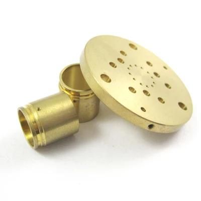 Brass CNC Lathe Machining Parts OEM CNC Lathing Copper Part