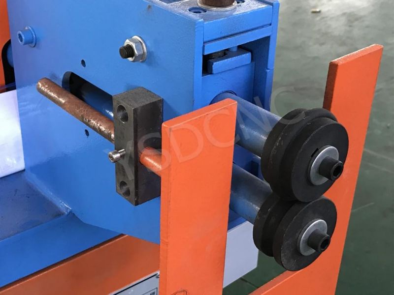 2020 New Type Round Aluminium Duct Rotary Machine / High Speed Round Aluminium Tube Bead Bending Machine