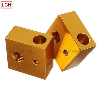 Custom Aluminum Sleeve Parts CNC Milling Machining Color Anodized