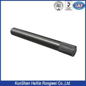304 Brushed Finish Stainless Steel Tube Parts with Knurl
