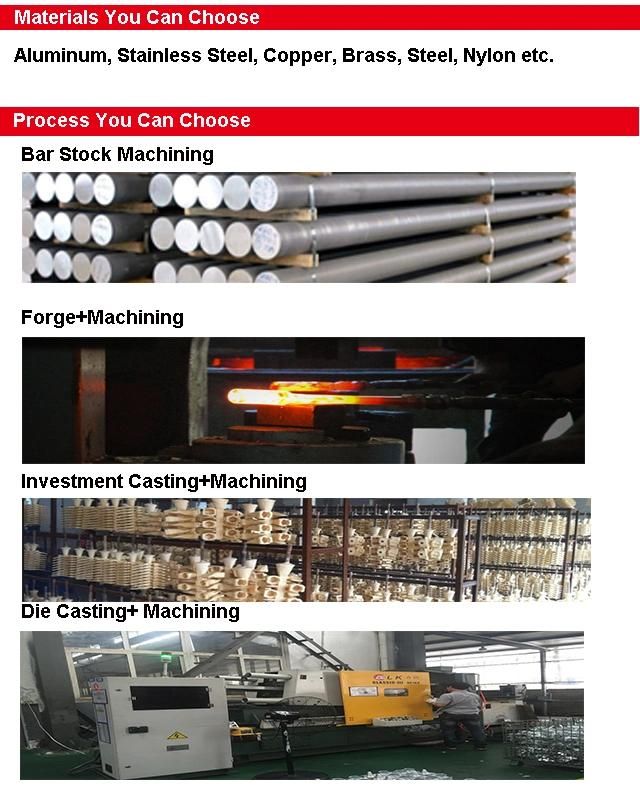 OEM CNC Machining Brass Part of Coupling