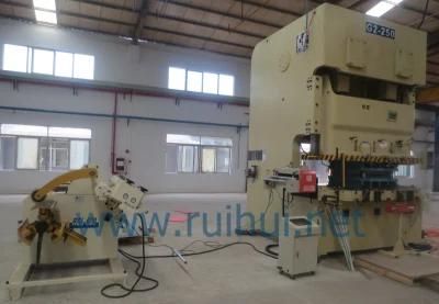 Automatic Stamping Line Peripheral Equipment Straightener with Uncoiler Machine