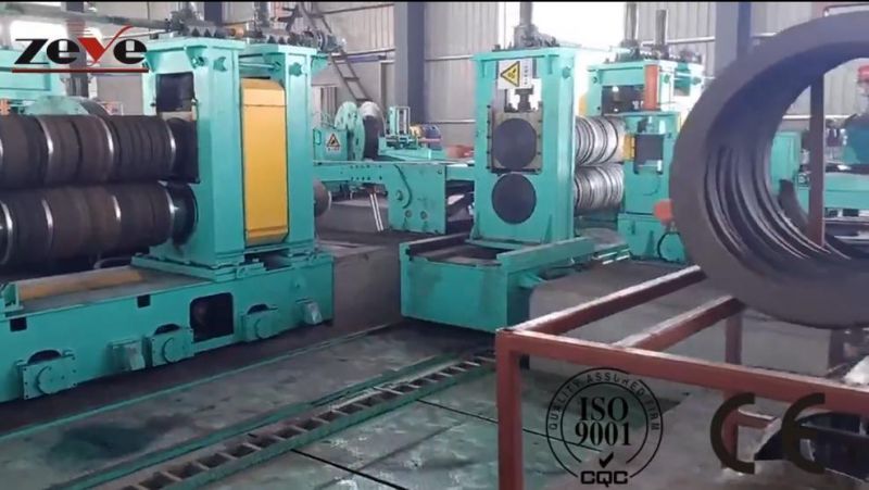 500L/700L/900L Beam Steel Sheet Slitter Machine Straightener Line