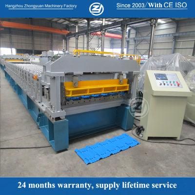 Most Popular Design Step Tile Metal Roll Forming Machine