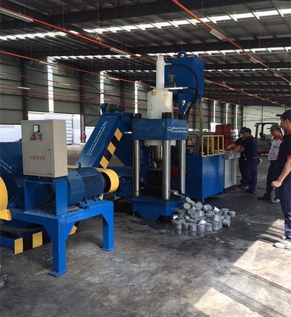 Y83 Vertical Automatic Scrap Aluminum Chips Recycling Machine