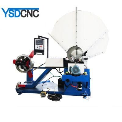 Aluminum Steel Round Air Pipe Electric Spiral Duct Making Machine