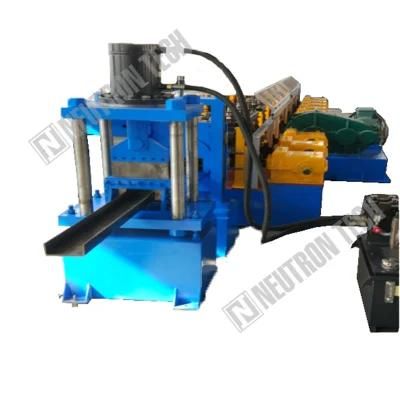 CNC U Type Guardrail Column Production Machine