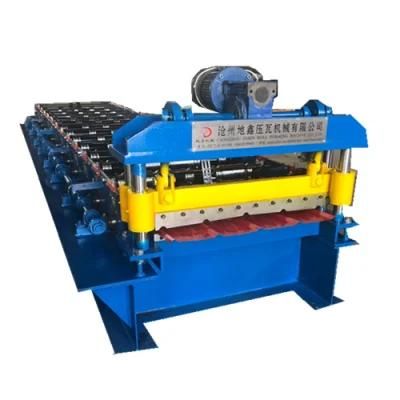 Trapezoidal Roofing Sheet Rib Type Plate Ibr Box Profile Roof Tile Panel Making Roll Forming Machine Machinery