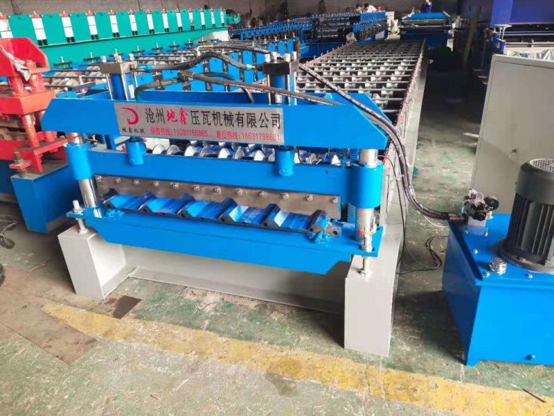 Cusotmized Trapezoidal Ibr Profile Roll Forming Machine/Roof Tile Sheet Rolling Forming Machine